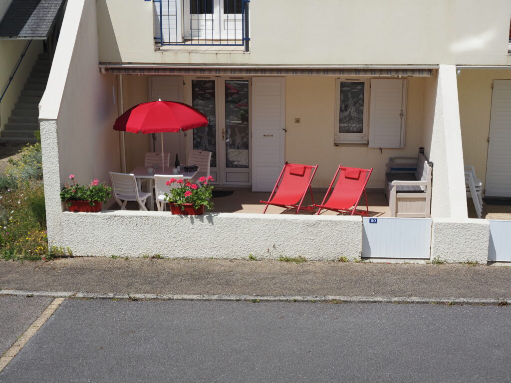 Terrasse appartement Ti Billig